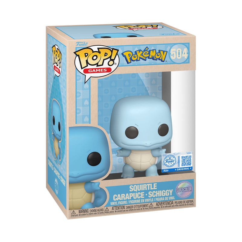 Pokémon POP! Games Vinyl Figure Squirtle (SftClr) 9 cm - Bild 2